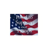 Proud to support troops