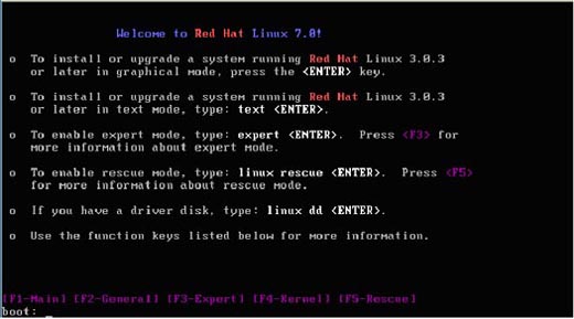 Linux instalation