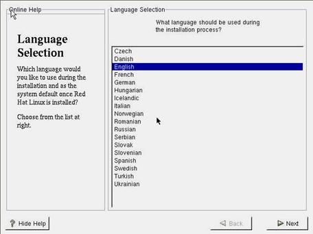 linux instalation