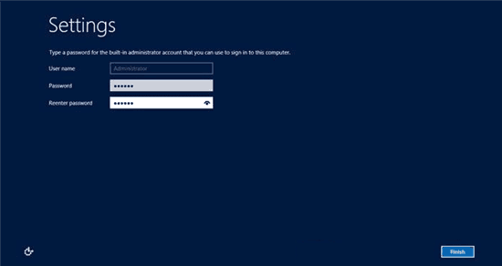 Server 2012 Installation