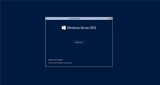 Server 2012 Installation