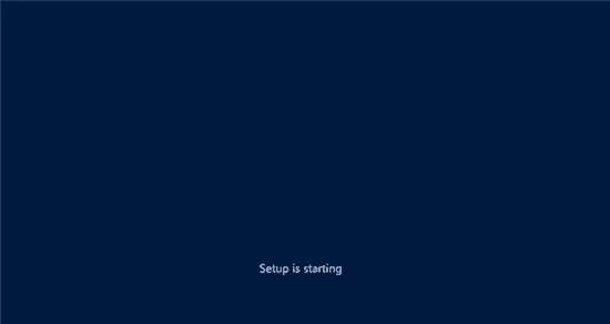 Server 2012 Installation