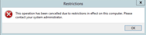 Microsoft MCSA-Disable Run Command using Group Policy Editor