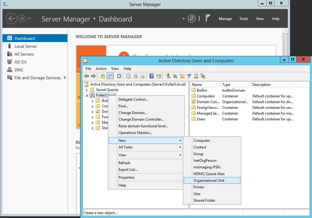 Manage Active Directory