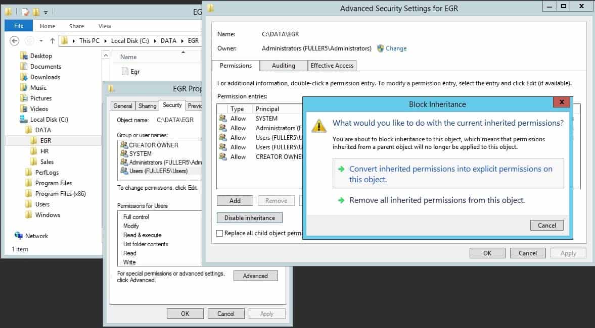 Centralizing Storage
