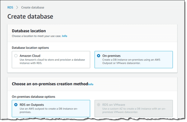 How to Create Amazon RDS DB Instances on AWS Outposts