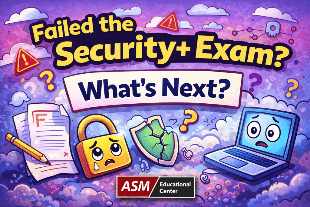 What Happens If You Fail the Security+ Exam?